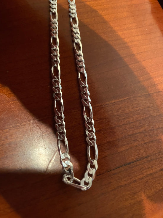 CA323 Figaro Chain Necklace 4.5mm