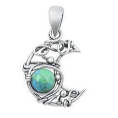 Stone Moon Pendant