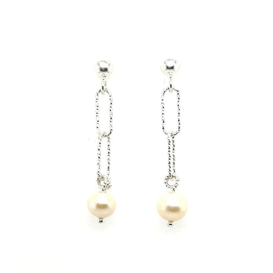 Pendientes Colgantes Perla P147