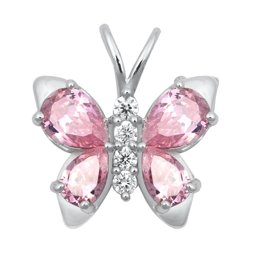 D2114 Butterfly Stone Pendant