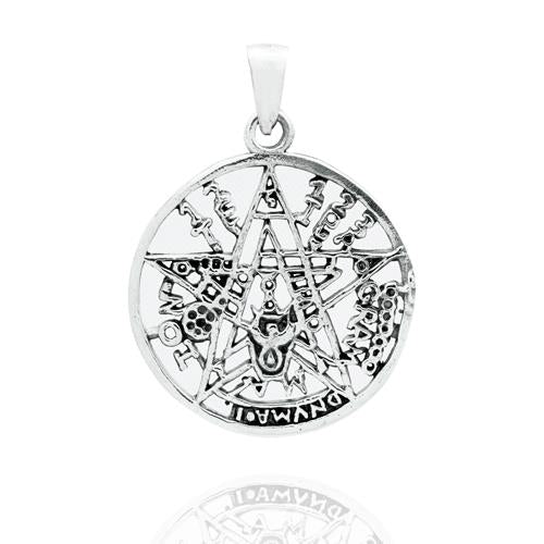 D2004 Tetragrammaton Talisman Protection Pendant 26mm