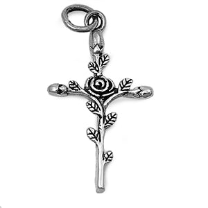 D1869 Cross rose Pendant