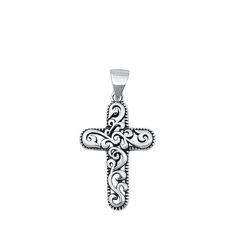 D1871 Cross Antique Pendant