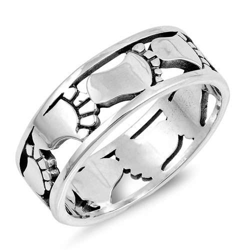 R953 Feet Band Ring