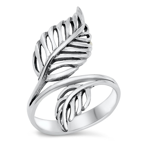 R9061 Long Leaf Ring