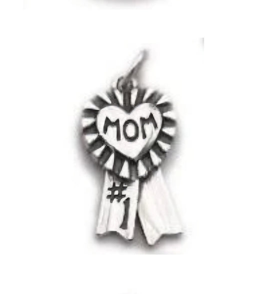 D1834 Mom Ribbon Pendant