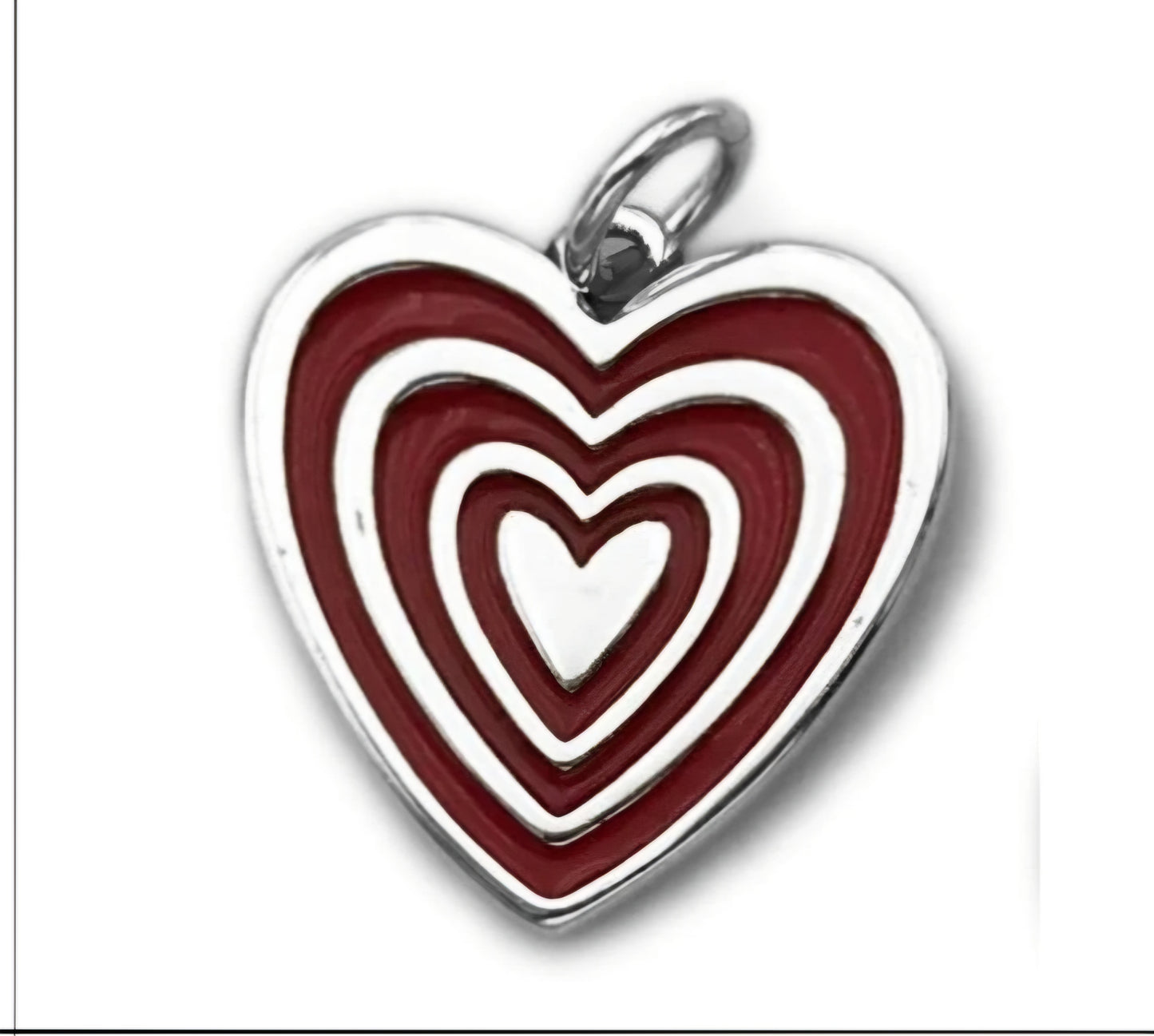 D1969 Red Heart Pendant