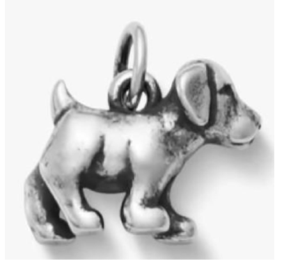 D2254 Puppy Dog Pendant