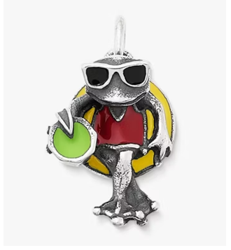 D2255 Relax Frog Pendant