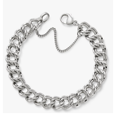 M553 Double Link Bracelet 19cm