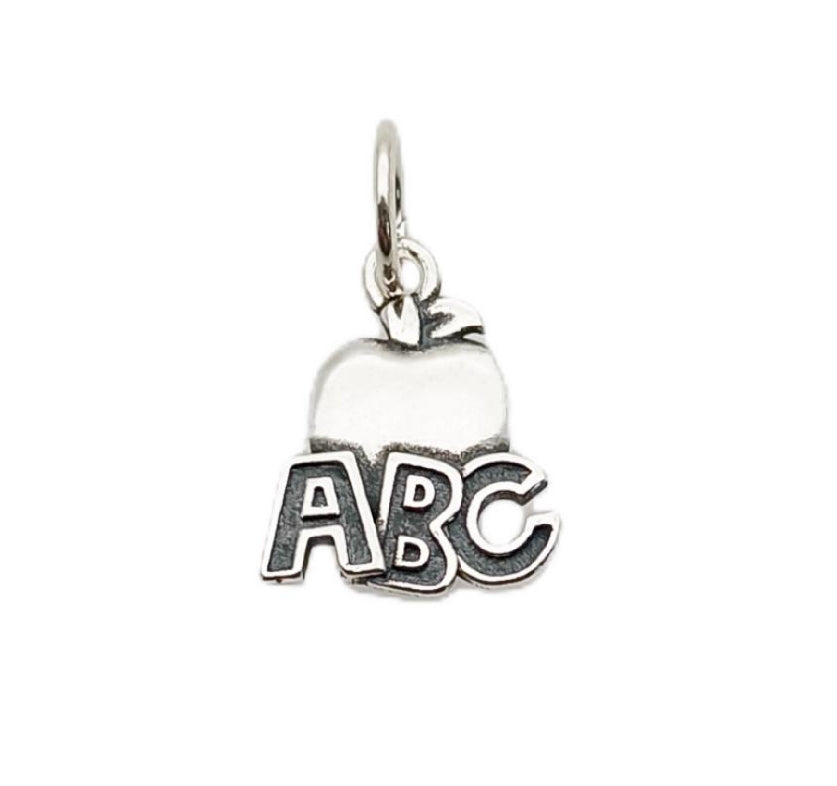 D2149 Small ABC Apple Pendant