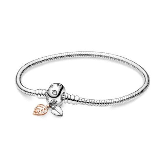 M462 Leaves Charm Bracelet