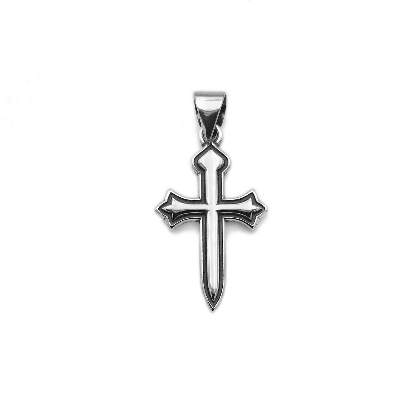 D1976 Archangel Sword Cross Pendant