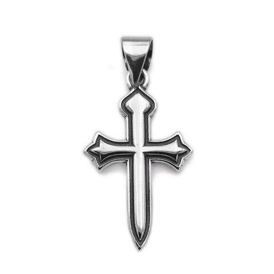 D1976 Archangel Sword Cross Pendant