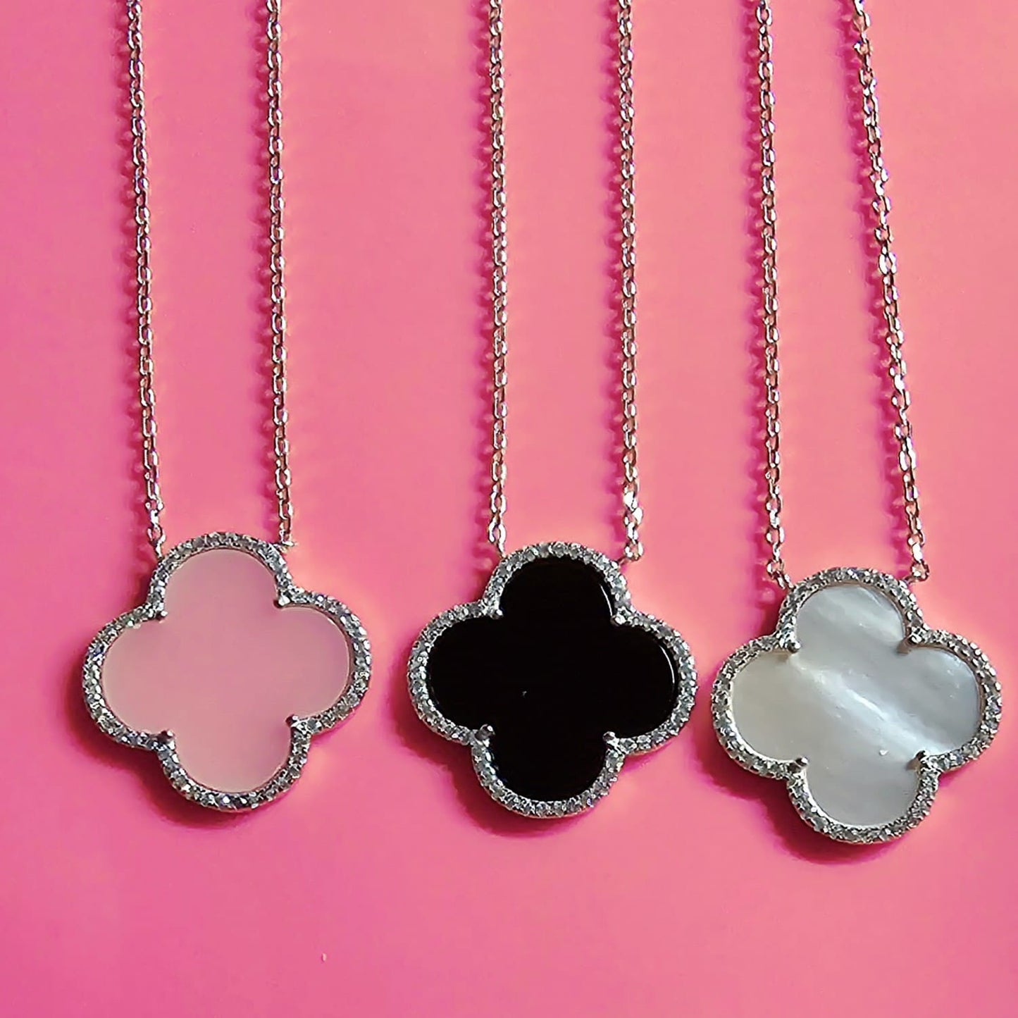 CA552 Big Clover Necklace