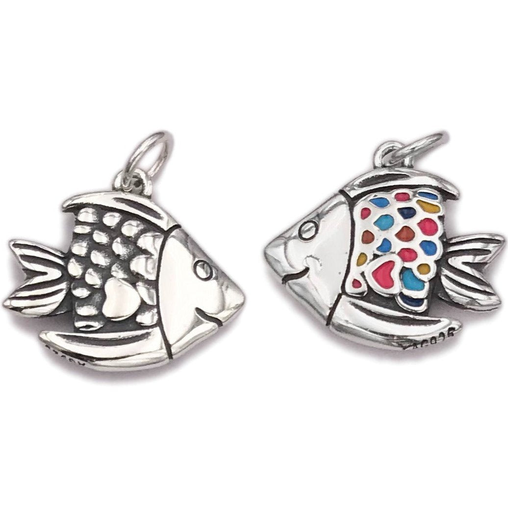 D2199 Colorful Fish Pendant