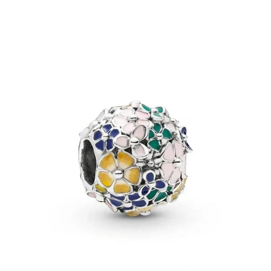 D2231 Multicolor Flowers Charm