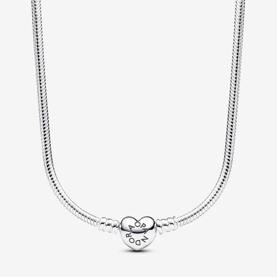 CA563 Heart Snake Necklace ( No Charms Included)