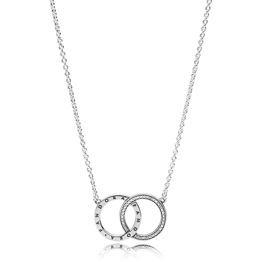 CA562 Eternity Circle Necklace