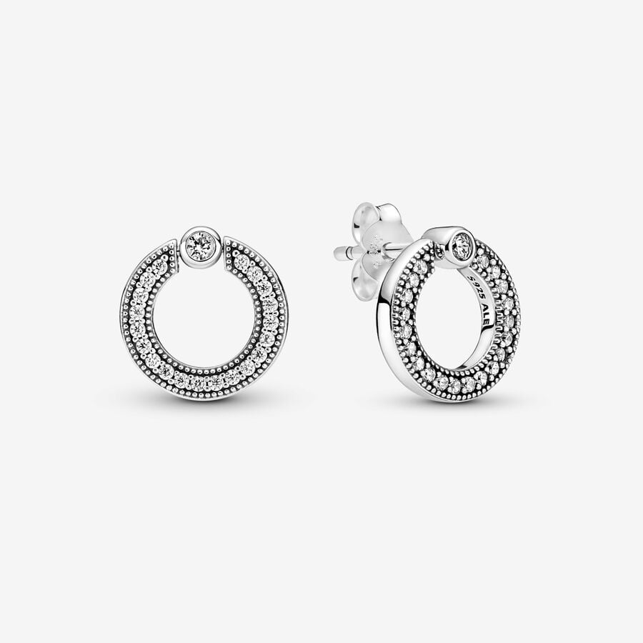 A941 Round Reversable Earrings