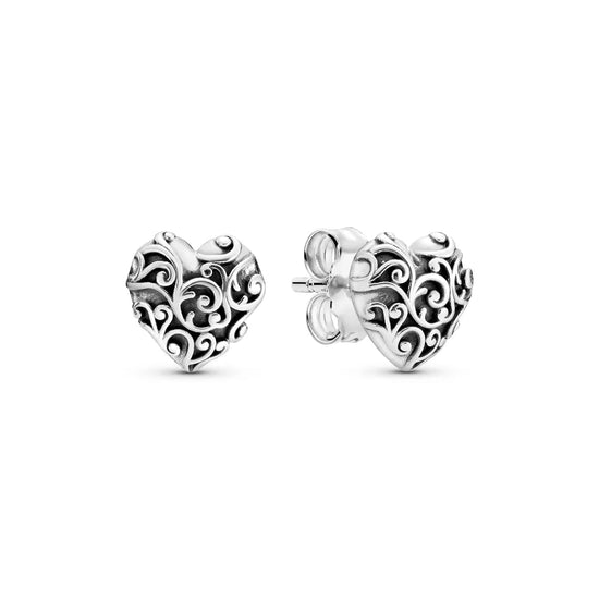 A937 Heart Earrings