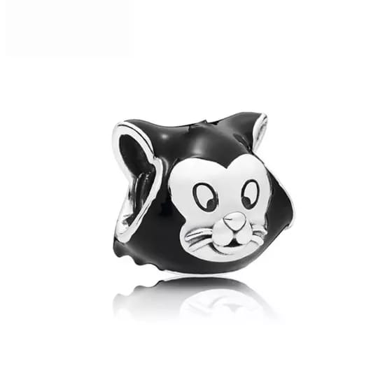 D2256 Black Cat Charm Pendant