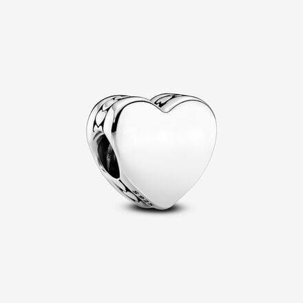 D2278 Flat Smooth Heart Charm