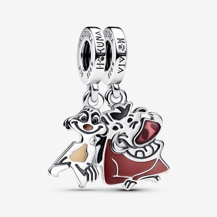 D2273 Best Friends Pig And Weasel Pendant