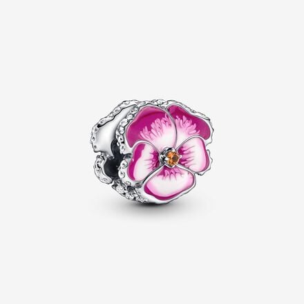 D2301 Pink Flower Charm