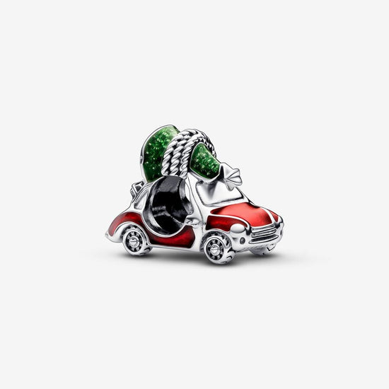 D2324 Car With Christmas Tree Charm