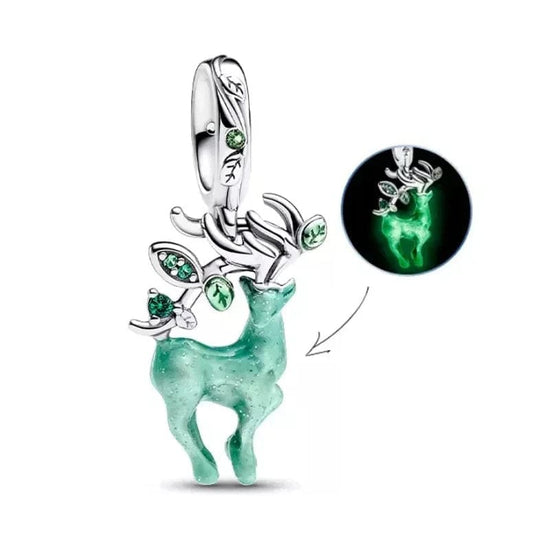 D2341 Stone Deer Charm