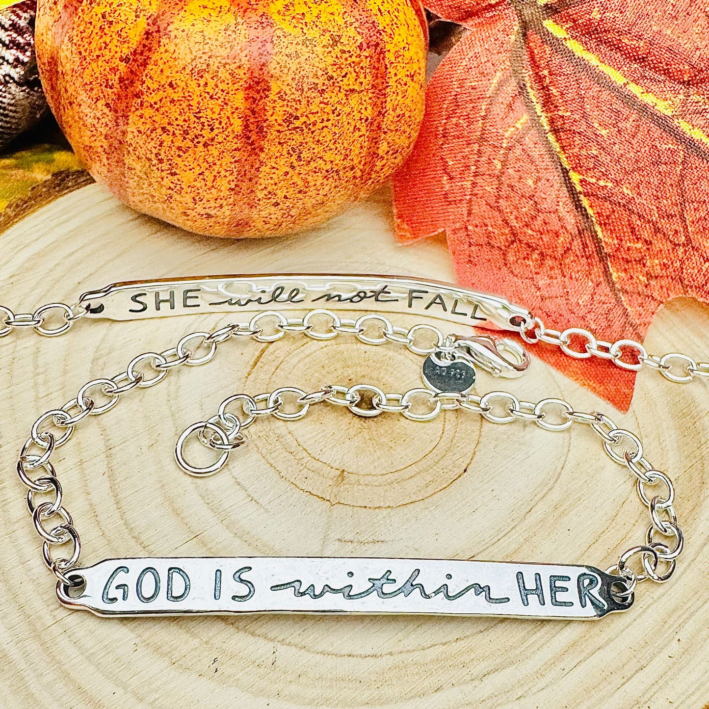 M563 God Is Within Her Bracelet