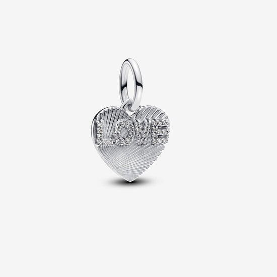 D2381 Love Heart Charm