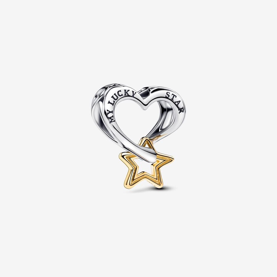 D2403 Star Heart Charm