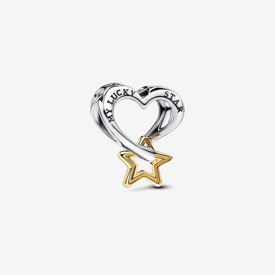 D2403 Star Heart Charm