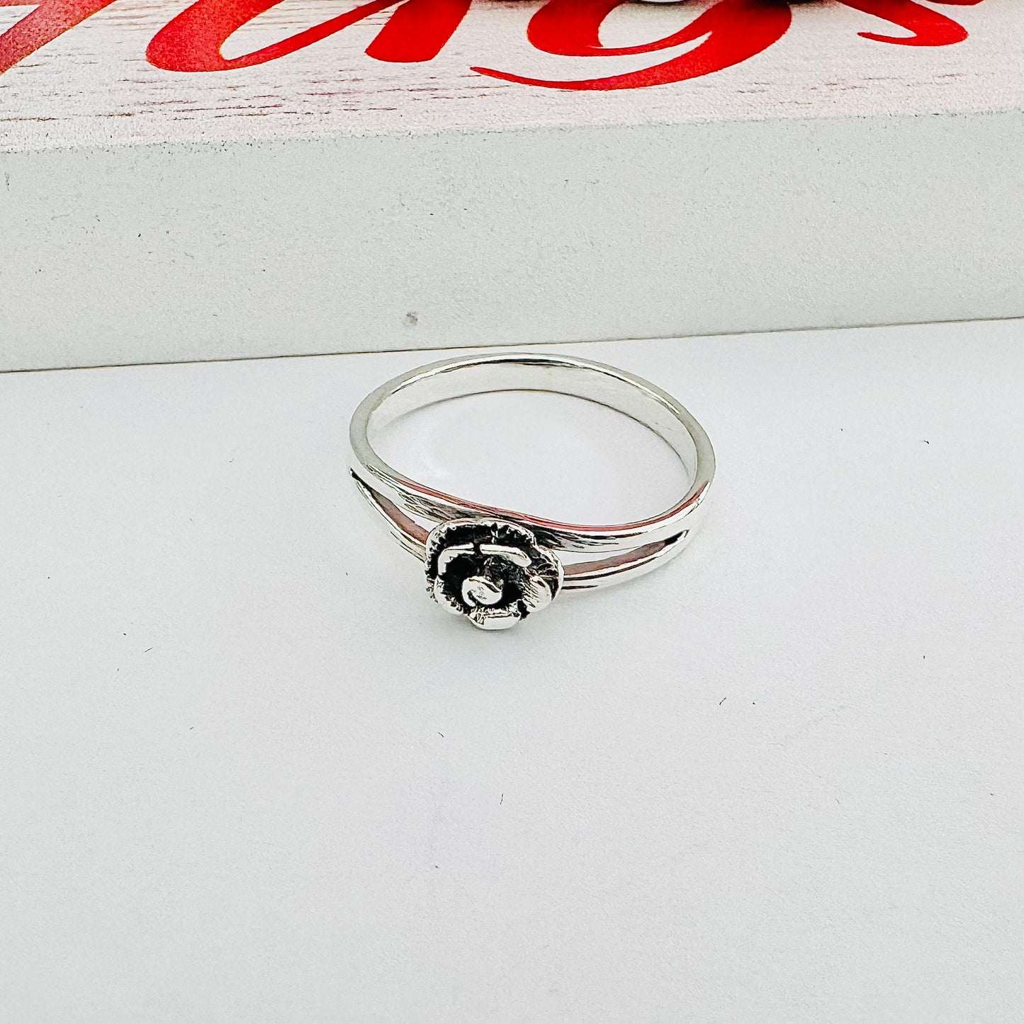 Anillo Mini Rosa R1083