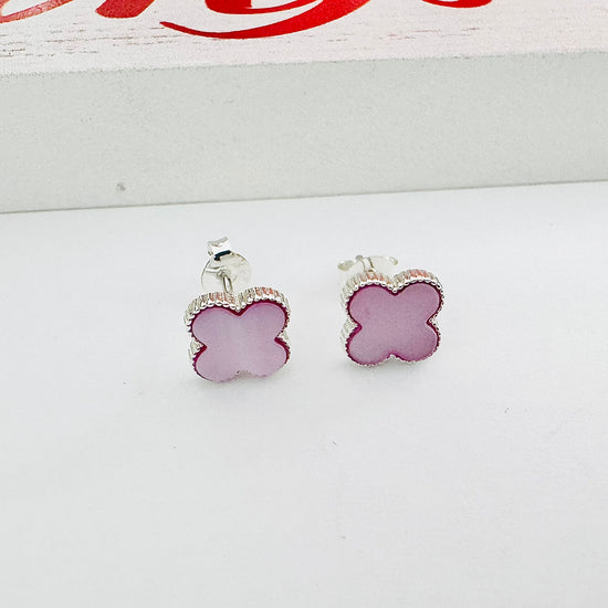 A1100 Clover Earrings 10mm