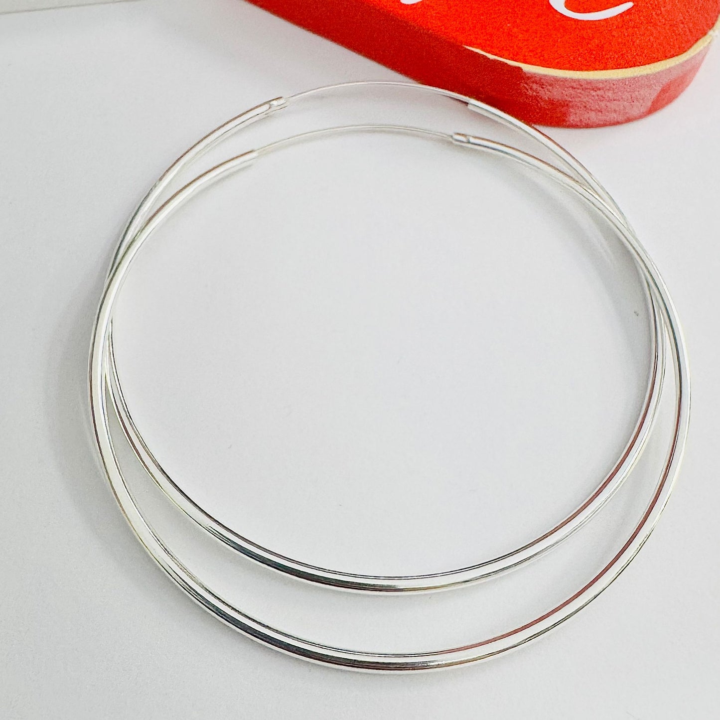 P600 Big Hoop Earrings 75mm