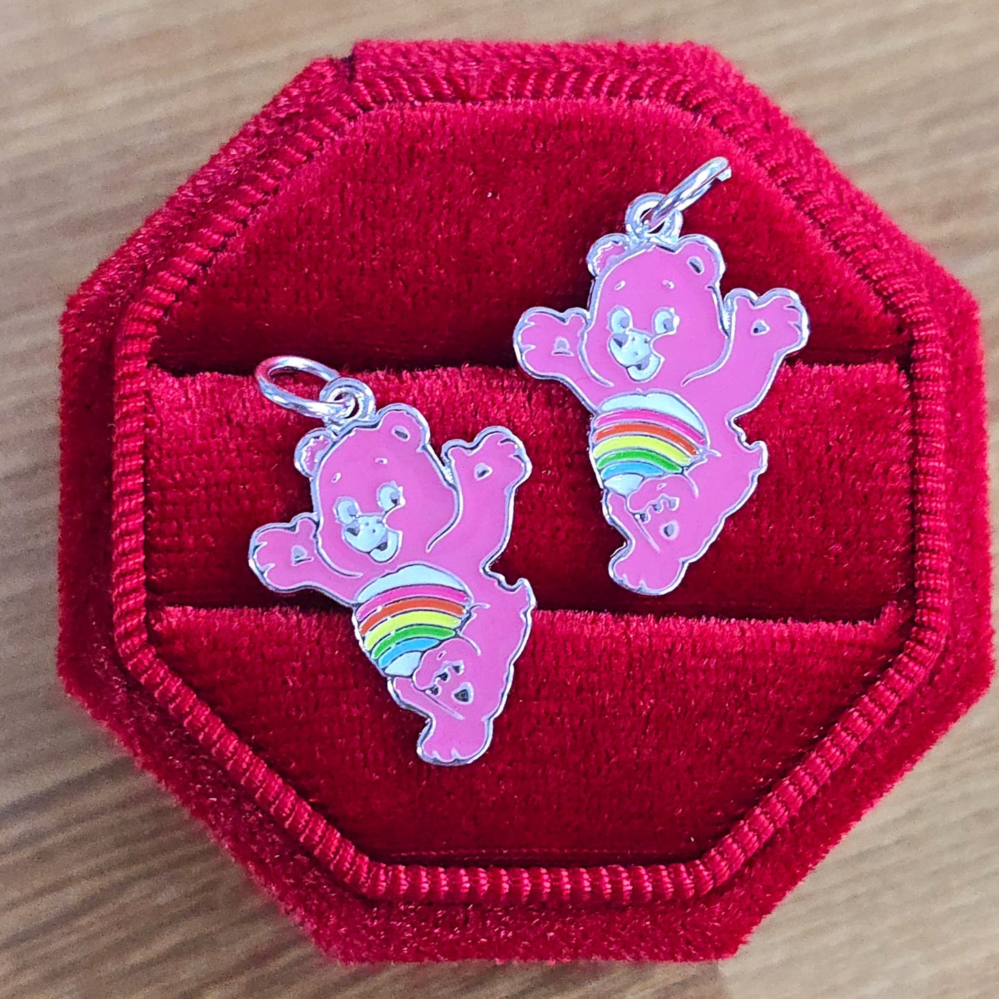 D2346 Pink Bear Pendant