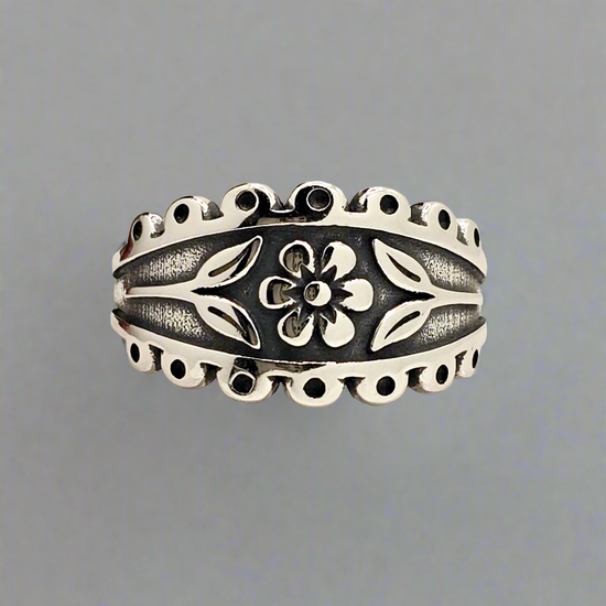 Anillo de flores R969