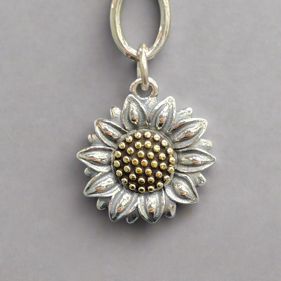 D1665 Big Sunflower Pendant