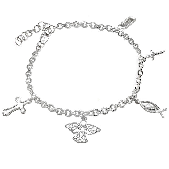 M497 Angel Charm Braclet