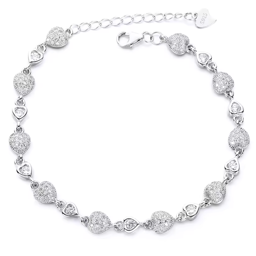 Pulsera M40 Corazón CZ