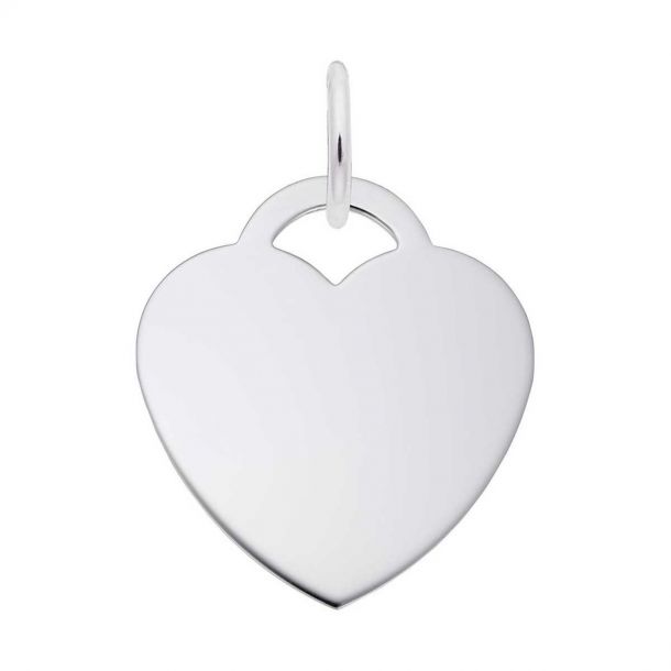 D2179 Plain Heart Pendant