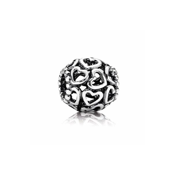 D2071 Heart Bead Charm