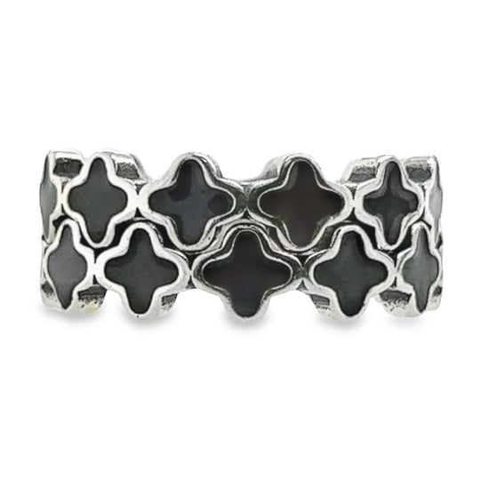 R675 Black Clover Ring