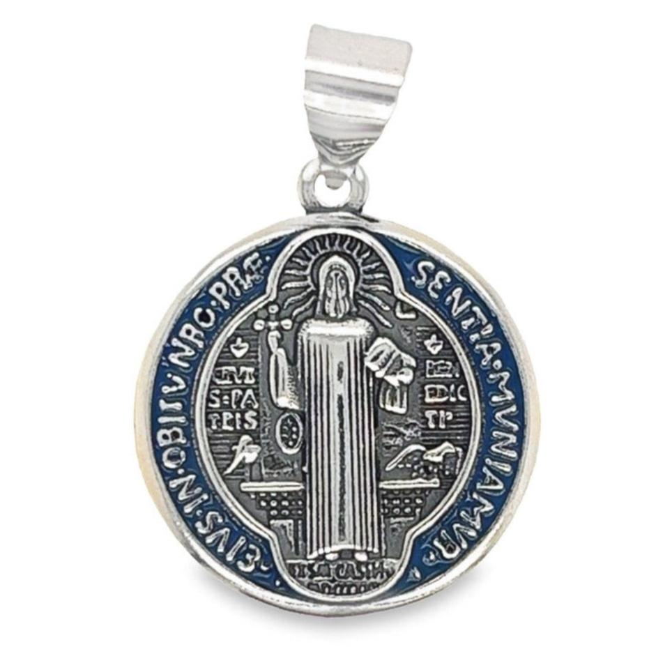 D1514 Colgante Medalla Sagrada San Benito