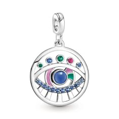 D2050 Colorful Eye Pendant