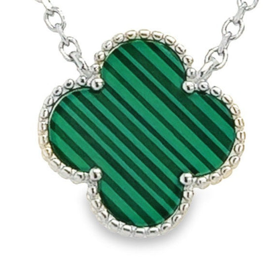 CA162 Green Flower Necklaces