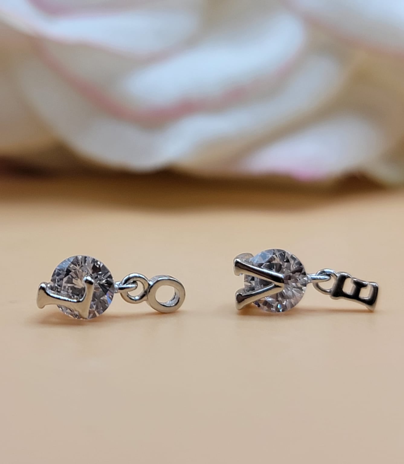 A495 Pendientes colgantes de amor